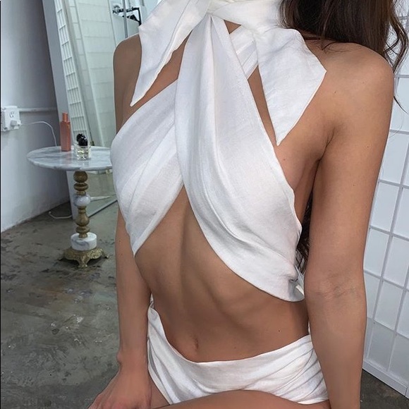 FINAL PRICE. NWT ARE YOU AM I Bam Bam Romper - Picture 2 of 10